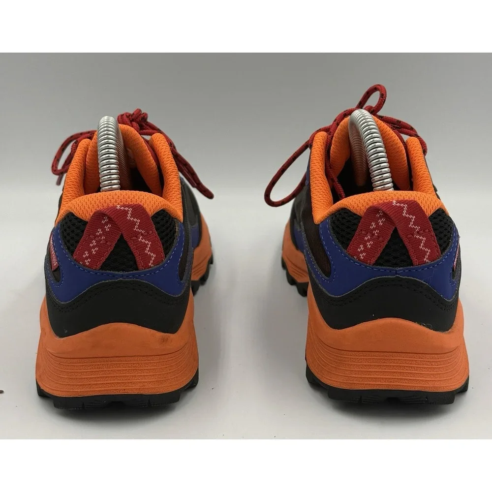 Merrell Moab Speed Waterproof Hiking Sneaker Boys Size 6M Orange Blue Casual